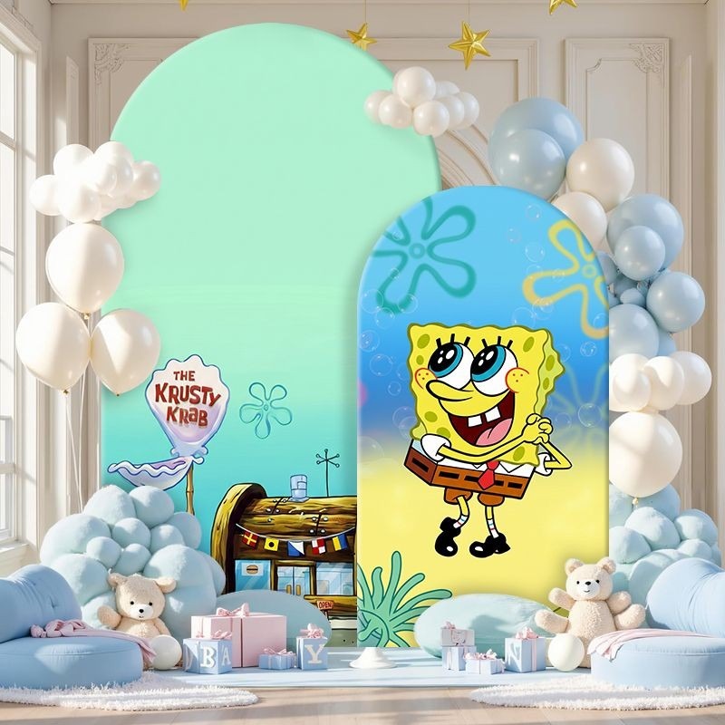 SpongeBob Mr Krabs Arch Backdr - огляд і ціна Fishing Boat Cover