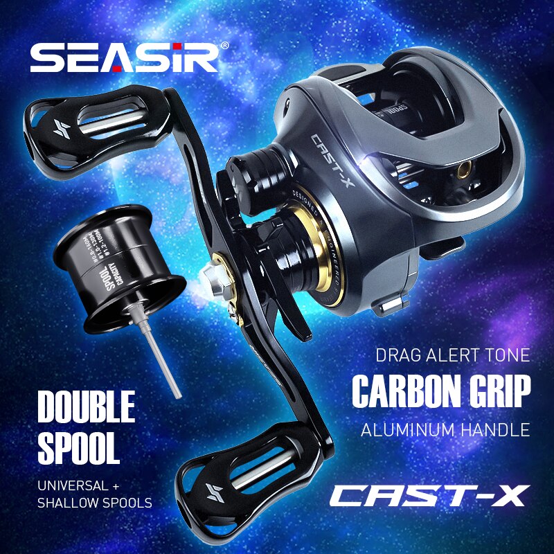 SEASIR Cast-X Baitcasting Reel - огляд і ціна Abu Garcia Reel Max