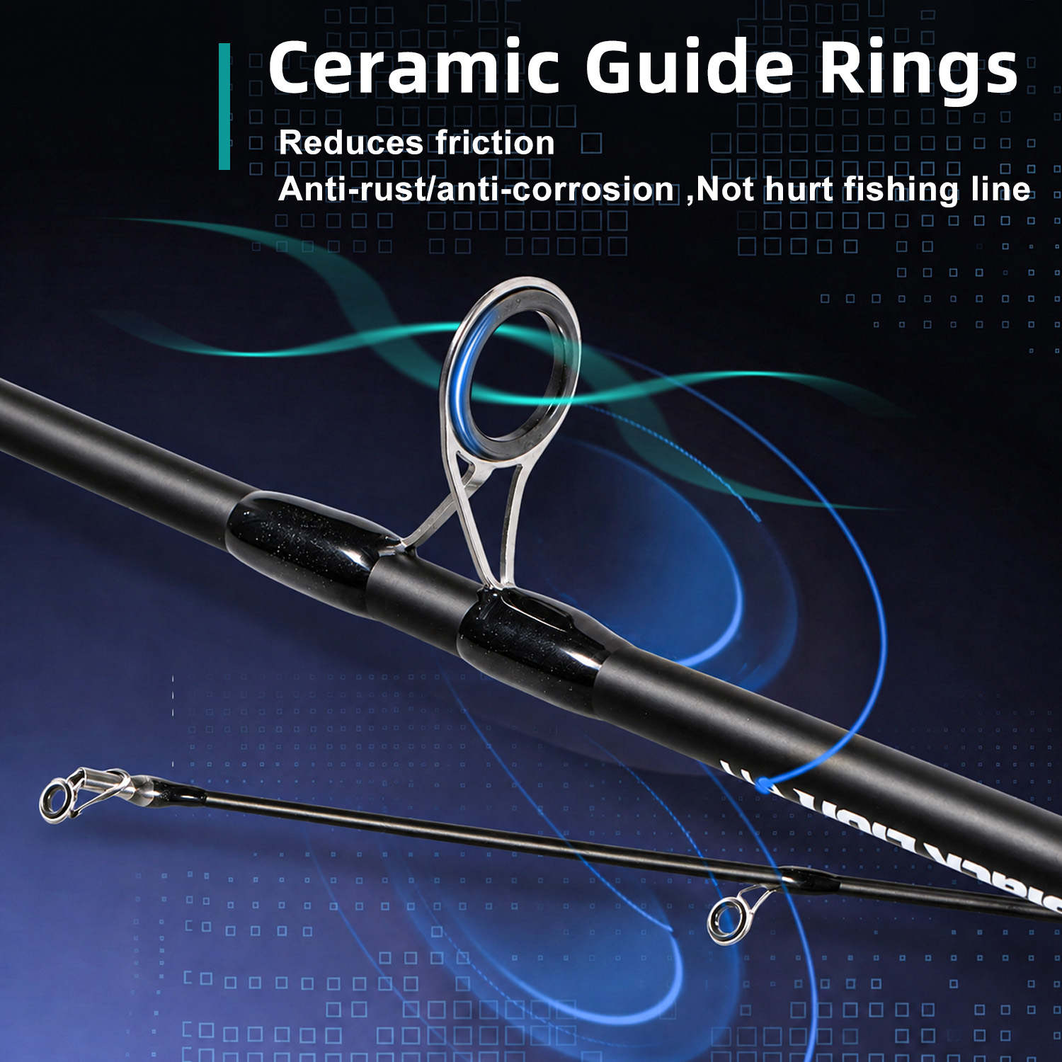 Sougayilang 1.8m Fishing Rod F - огляд і ціна Fishing Boat Fiberglass