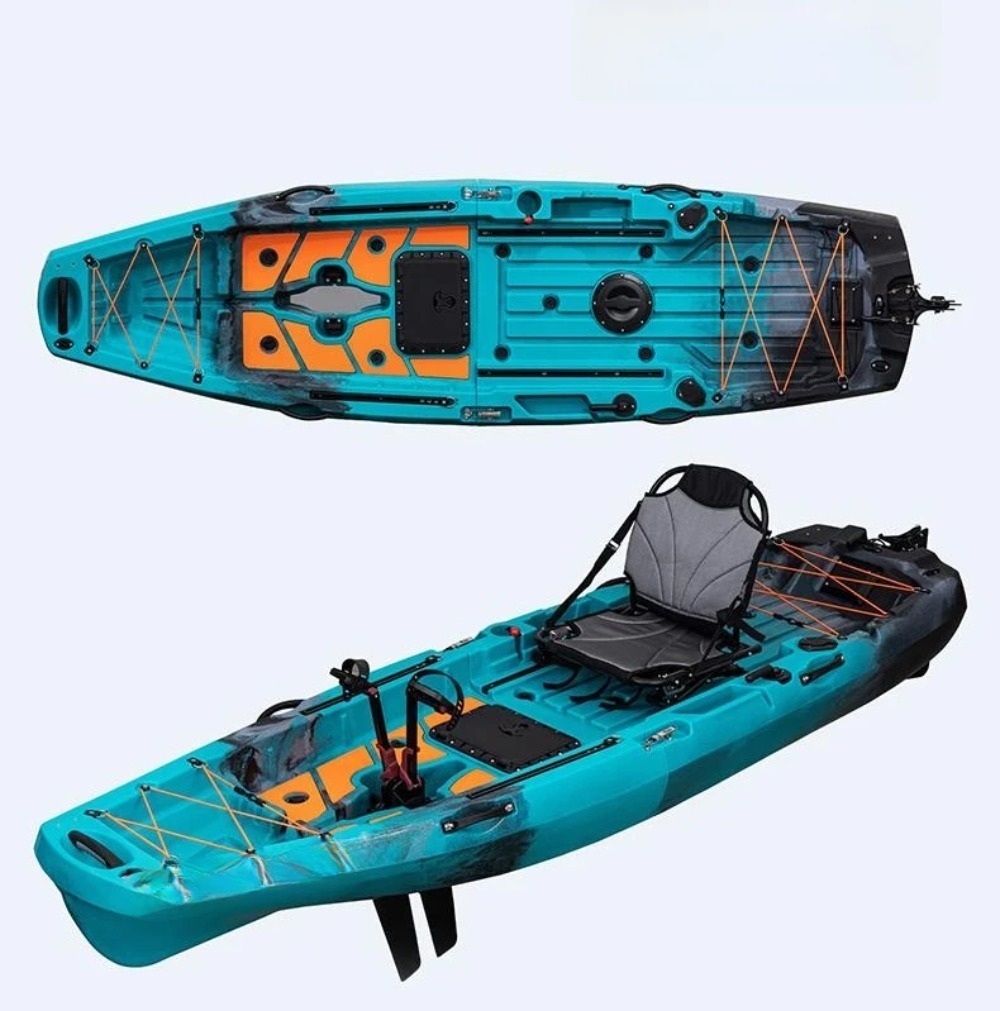 Modular Kayak With Engine Fish - огляд і ціна Fishing Boat Paddle