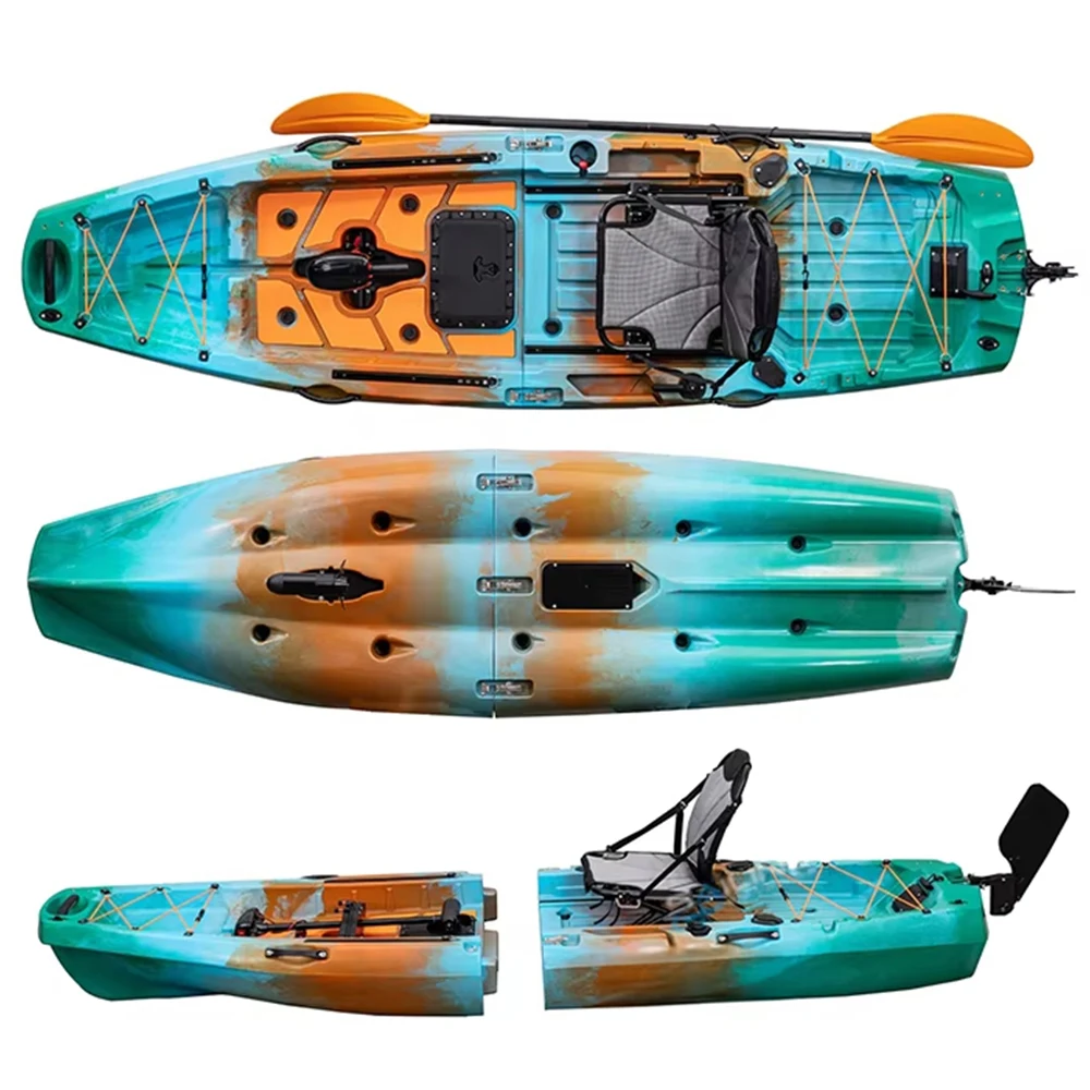 Modular Kayak With Engine Fish - огляд і ціна Fishing Boat Paddle