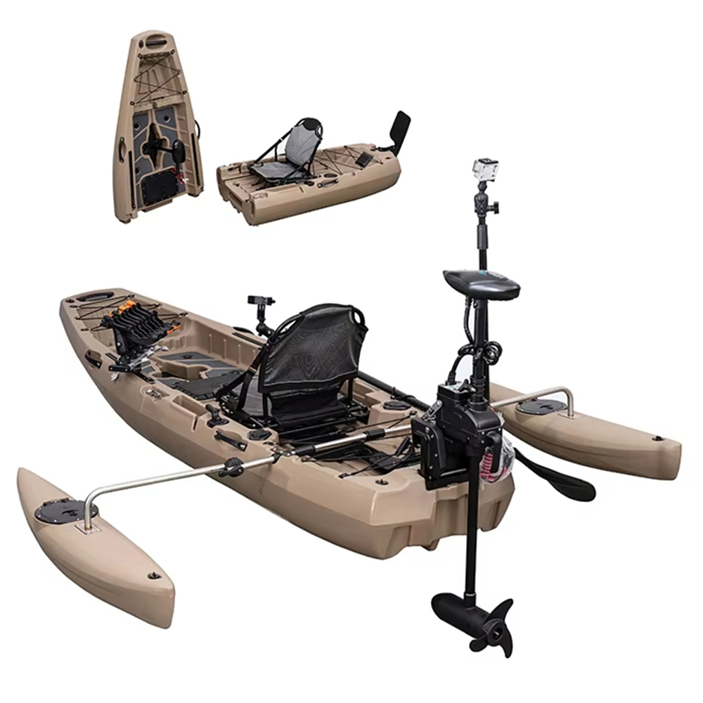 Modular Kayak With Engine Fish - огляд і ціна Fishing Boat Paddle